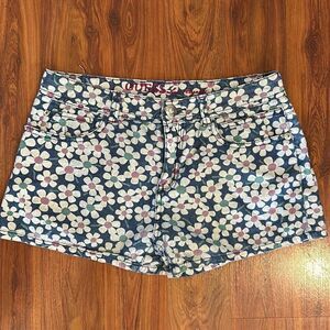 Guess daisy lightweight jean short vintage girls 16